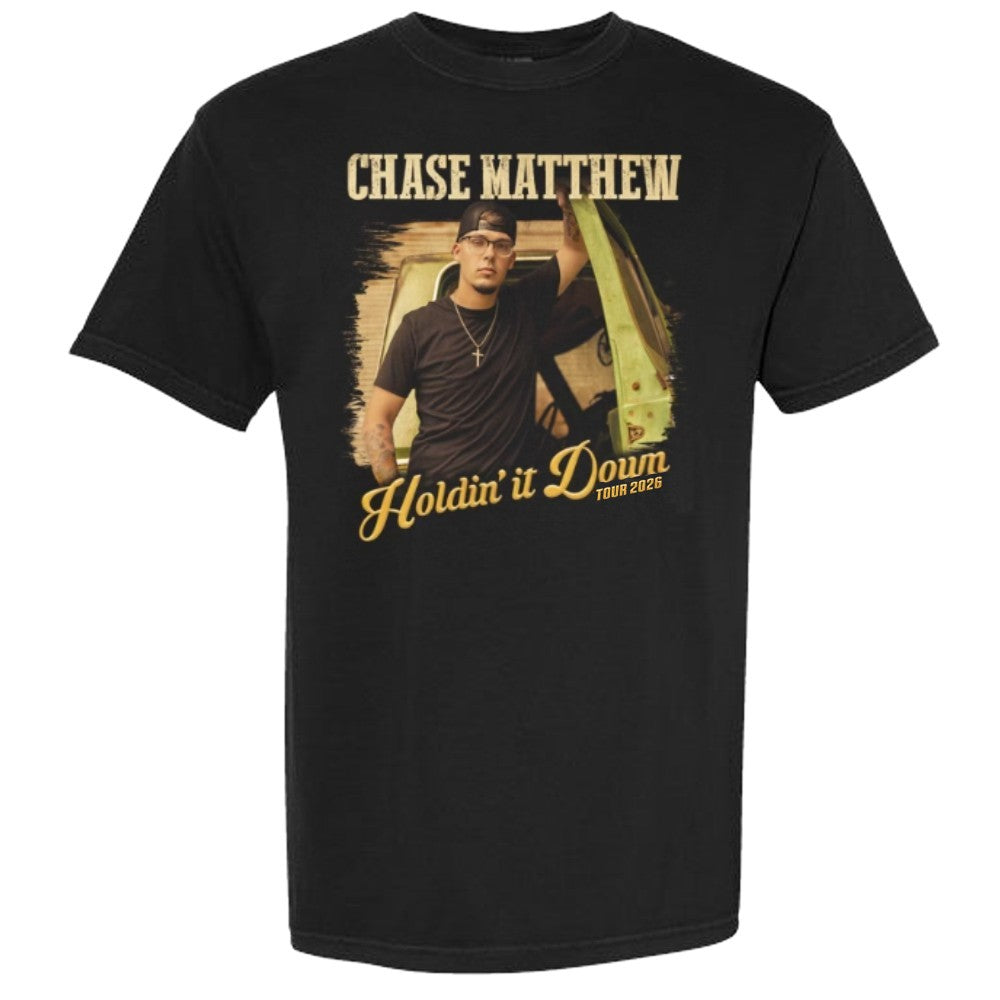 2026 Holdin' it Down Tour Tee – Chase Matthew