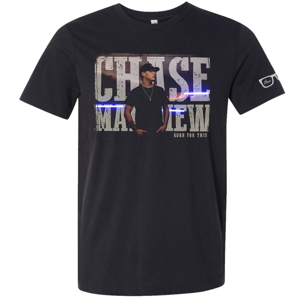 Black Color Photo Tee