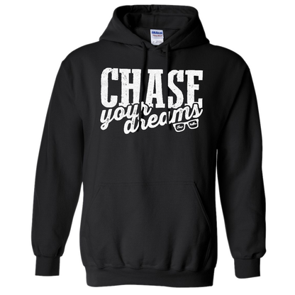 Chase Your Dreams Black Pullover Hoodie