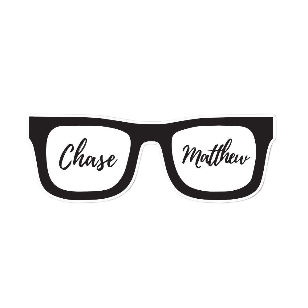 Chase Matthew Sunglasses Sticker